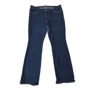 size‎ 16 Mis Rise Wow Bootcut Old Navy Womens Dark Wash Jeans pristine